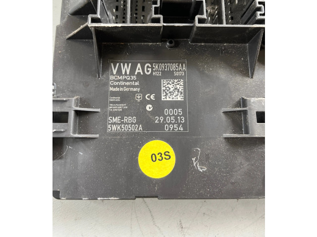 Блок комфорта 5K0937085AA, 5WK50502A Volkswagen Caddy