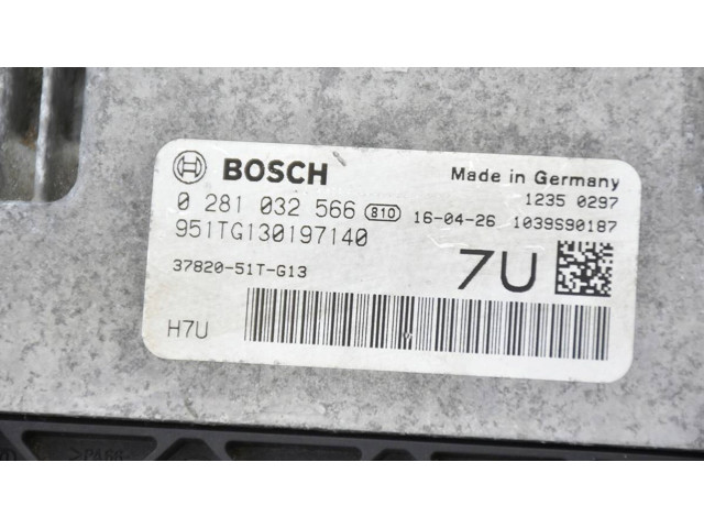 Řídící jednotka 0281032566, 3782051TG13 Honda HR-V 2016