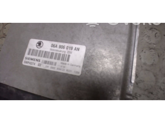 Блок управления двигателя 06A906019AN, NICHTZUTREFFEND Skoda Octavia Mk1 (1U)