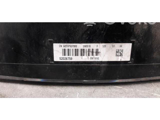 Přístrojová deska Fiat 500L 2018 52026759