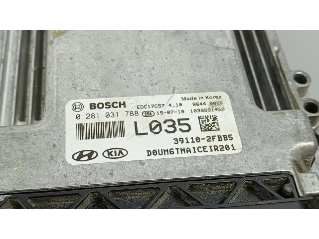 Řídící jednotka 391102FBB5 KIA Sorento 2016