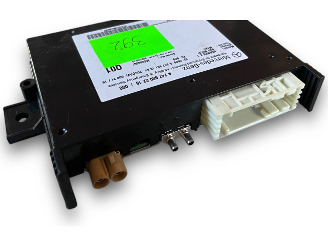 Блок комфорта S392, A2479002216   Mercedes-Benz GLB x247   