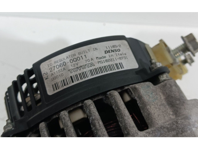 Генератор 27060-0Q011, MS102211-8731   Peugeot 107      