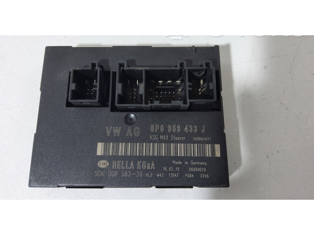 Блок комфорта 8P0959433J, 5DK00858338 Audi A3 S3 8P