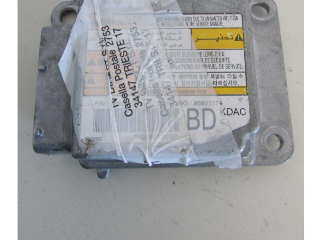 Блок подушек безопасности 96801174   Chevrolet Matiz