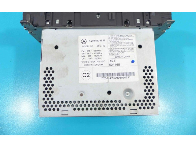 Vstřikovací čerpadlo A2098206589, IMPRK1231005 Mercedes-Benz CLK A209 C209 271940