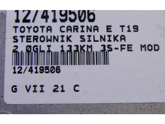 Řídící jednotka 89540-05020, 89540-05020   Toyota Carina T190 1995