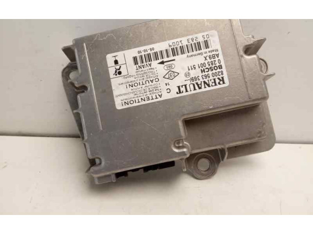 Блок подушек безопасности 8200563369, 0285001511   Renault Clio III