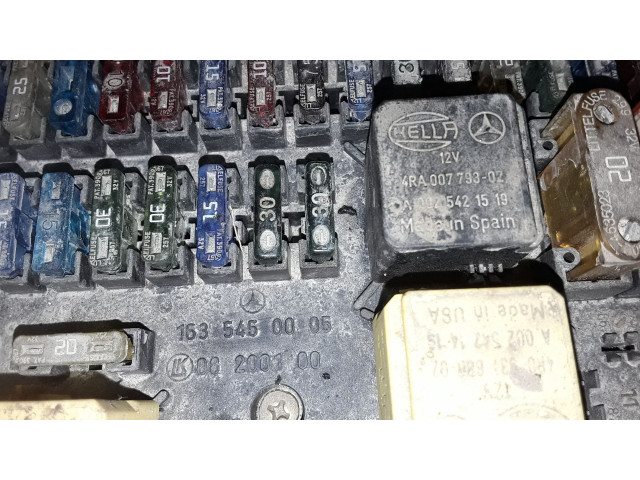 Pojistková skříňka 1635450005 Mercedes-Benz ML W163 1999