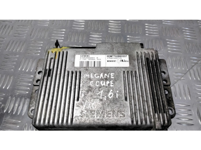 Řídící jednotka S105300201E, HOM7700860337 Renault Megane I 1998