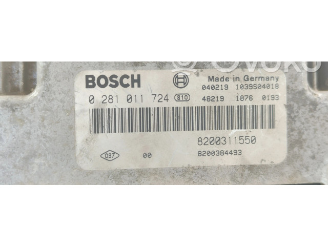 Řídící jednotka 0281011724 Renault Espace IV 2002