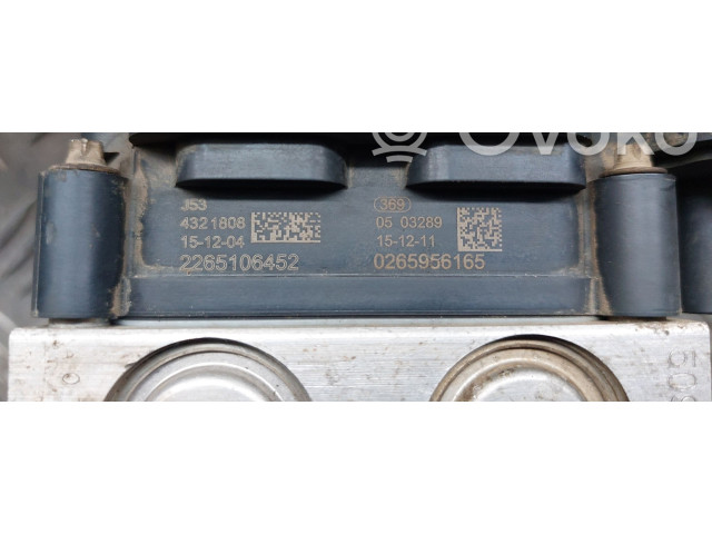 Блок АБС 476604CC1A, 2265106452 Nissan X-Trail T32 2014-2021 года