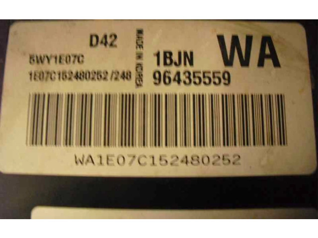 Блок управления двигателя 96376652, 108 Daewoo Kalos