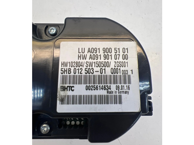 Блок управления климат-контролем A0919005101, A0919010700 Infiniti Q30