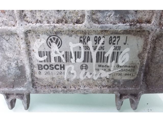 Řídící jednotka 6K0906027J, 0261204844 Volkswagen Polo III 6N 6N2 6NF 1997