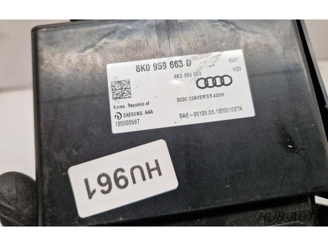 Блок управления 8K0959663D, 8K0959663 Audi A6 C7