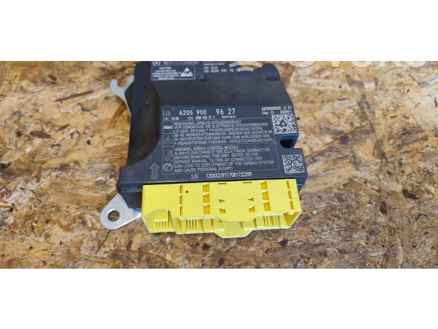 Блок подушек безопасности A2059009627, A2059027311   Mercedes-Benz GLC C253