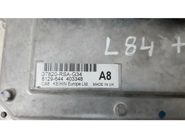 Блок управления двигателя 37820RSAG34 Honda Civic