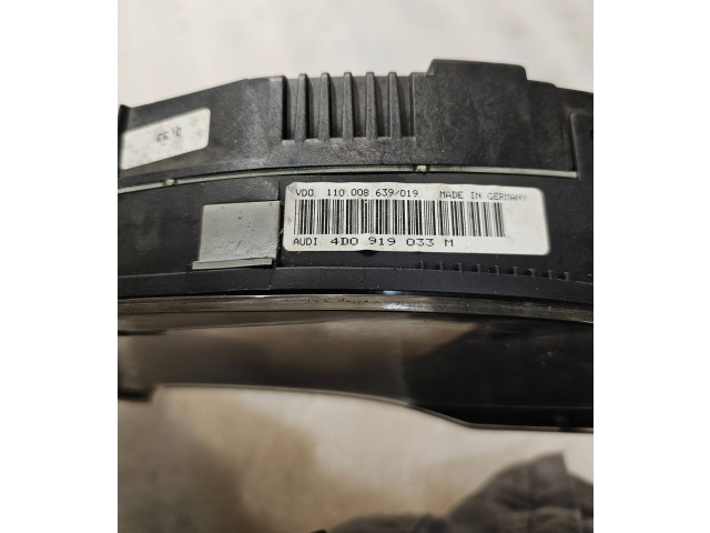 Přístrojová deska  Audi A8 S8 D2 4D 1997 4D0919033M, 110008639019  