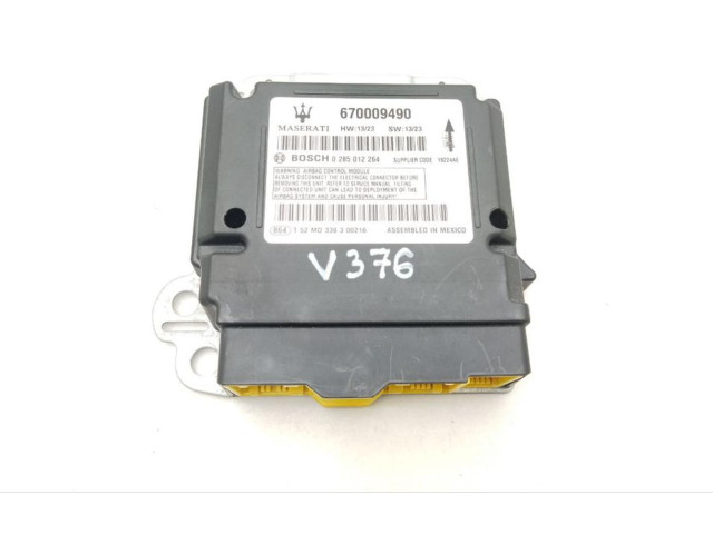 Блок подушек безопасности 670009490, V376 Maserati Quattroporte