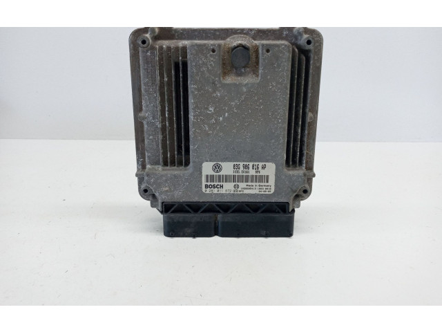 Блок управления двигателя 03G906016AP, 0281011672   Volkswagen Golf SportWagen