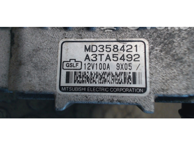 Генератор MD358421, MD360635   Mitsubishi Galant      
