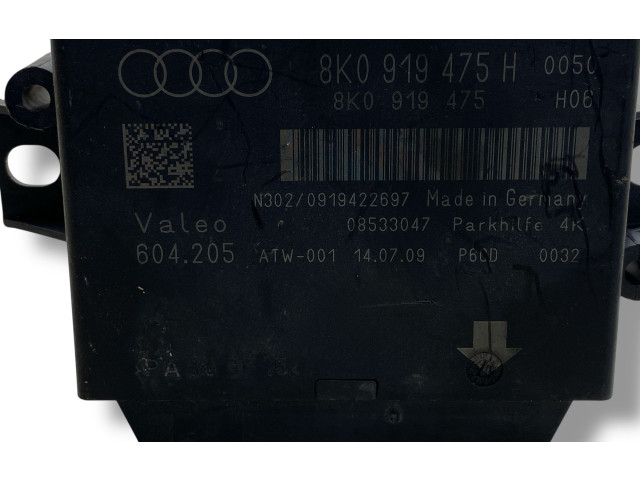 Řídící jednotka 8K0919475H, 8K0919475 Audi A5 Sportback 8TA 2009