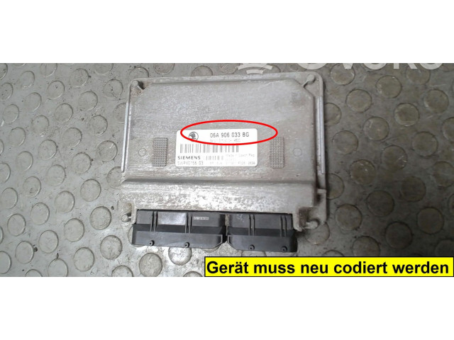 Блок управления двигателя 06A906033B, NICHTZUTREFFEND Skoda Octavia Mk1 (1U)