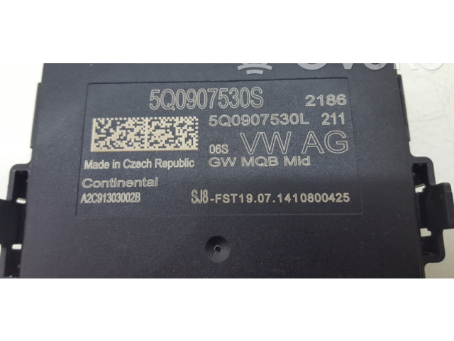 Блок комфорта 5Q0907530S, A2C91303002B Volkswagen Golf VII