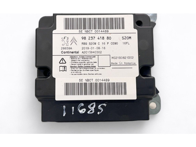 Блок подушек безопасности 9823741880, 9823741880   Citroen C5 Aircross