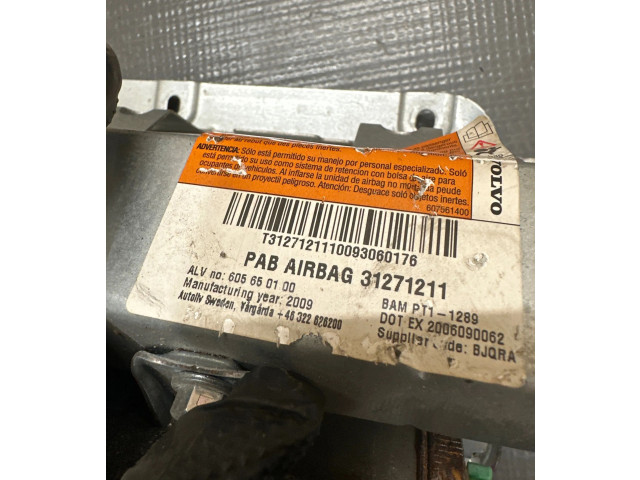 Подушка безопасности пассажира 31271211, 605650100 Volvo S80