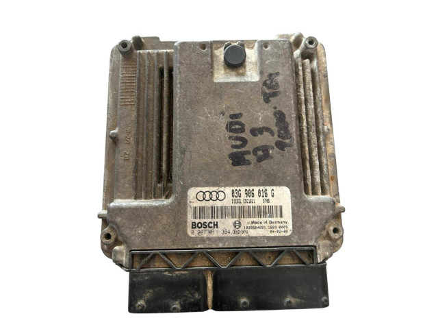 Блок управления двигателя 03G906016G, 0281011364 Audi A3 S3 8P