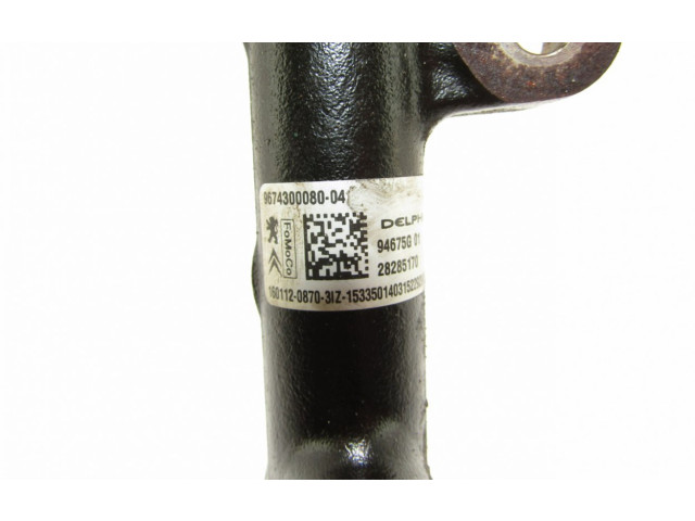 Топливная рампа 967430008004   Ford Kuga II 2.0  для двигателя T8MB