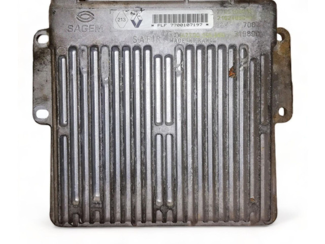 Блок управления двигателя 7700107197, 7700107197   Renault Twingo I