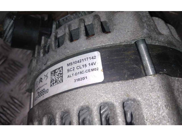 Генератор 9835688980 Peugeot 2008 I