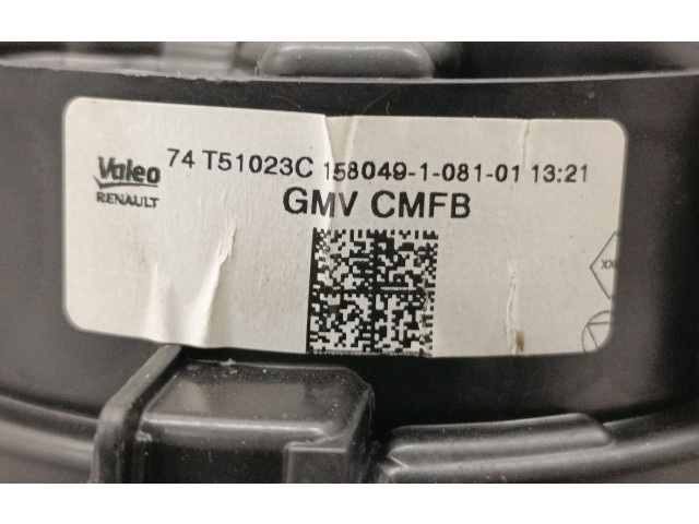 Вентилятор печки    T51023C, 158049108101   Renault Arkana
