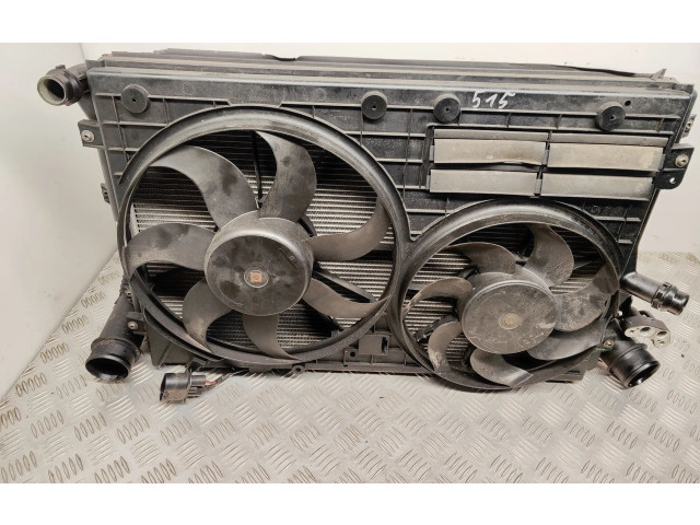 Комплект радиатора 1K0121251DM, 1K0121207BC Audi A3 S3 A3 Sportback 8P