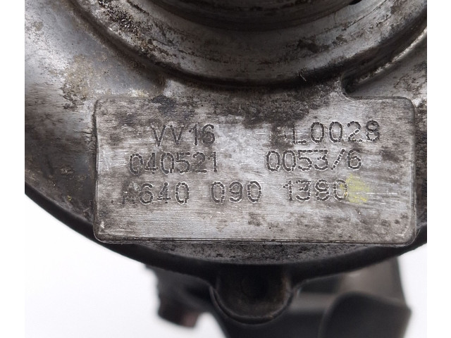  Турбина Mercedes-Benz A W169  A6400901380, 04052100536   для двигателя OM 640.940      