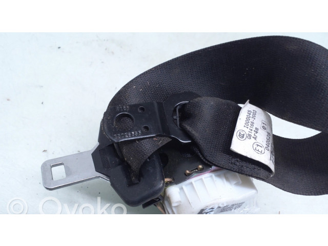 Задний ремень безопасности