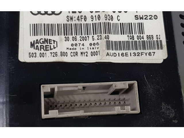 Přístrojová deska Audi Q7 4L 2007 4L0920930T, 503001726800