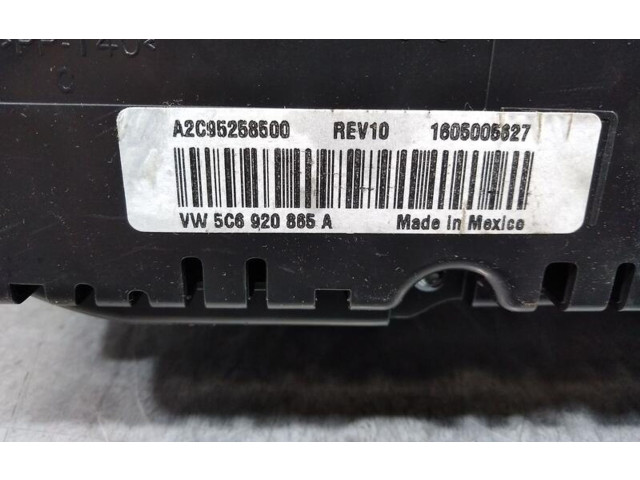 Спидометр (приборный щиток)    5C6920865A   Volkswagen Jetta VI