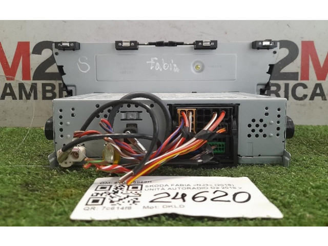 Радио/ проигрыватель CD/DVD / навигация 6V0035869H, 6V0035869H    Skoda Fabia Mk3 (NJ)