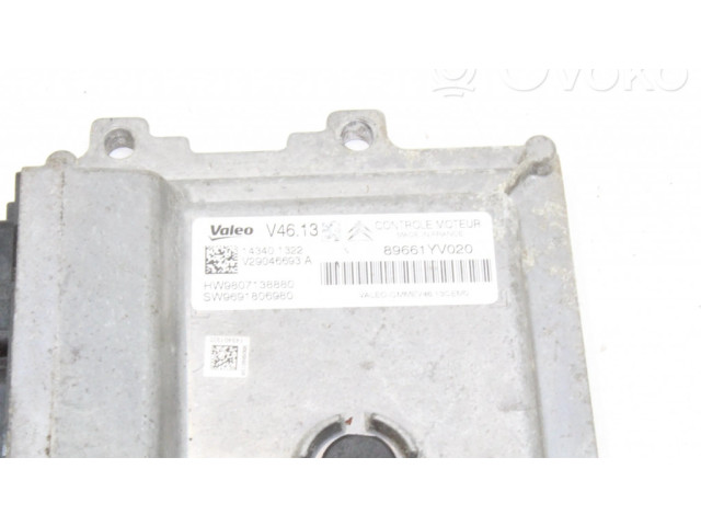 Блок управления двигателя 896610H731, 0261S1020H Peugeot 108
