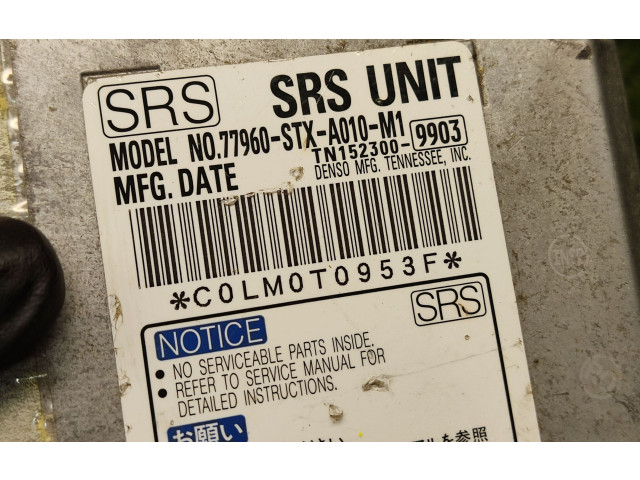 Блок подушек безопасности 77960STXA010M1   Acura MDX II