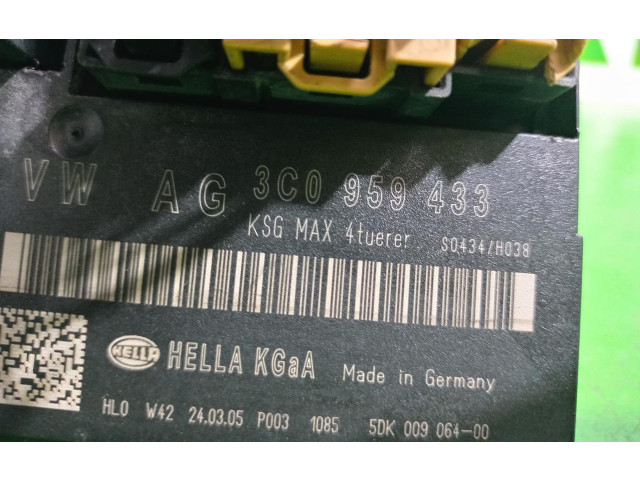 Блок управления двигателя 3C0959433   Volkswagen PASSAT
