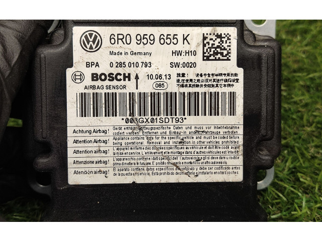Блок подушек безопасности 6R0959655K   Skoda Fabia Mk2 (5J)
