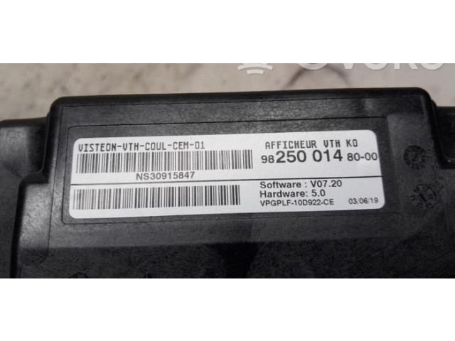 Přístrojová deska  Citroen SpaceTourer M 2019 9825001480, NS30915847  