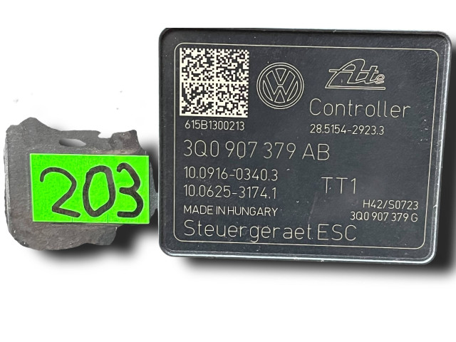 Jednotka ABS W370, 3Q0614517AB Fiat Punto Evo 2009