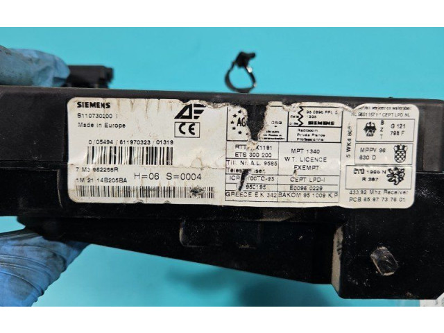 Блок комфорта 7M3962258R, IMPRK1461990 Ford Galaxy