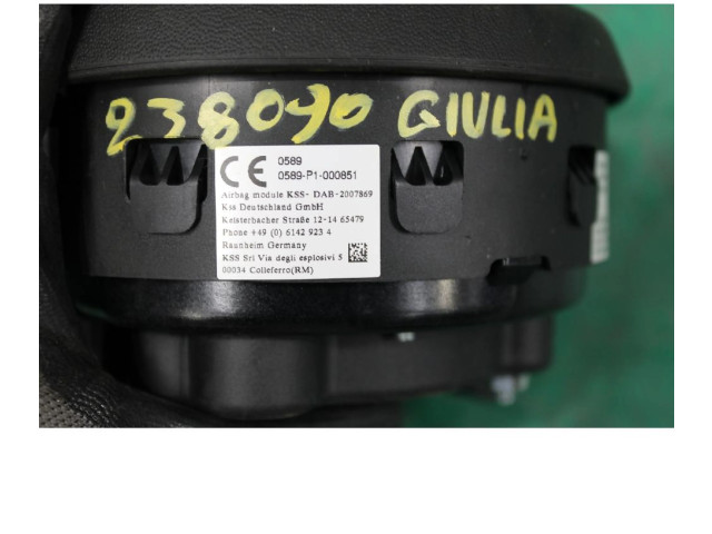 Подушка безопасности водителя 01561246940   Alfa Romeo Giulia